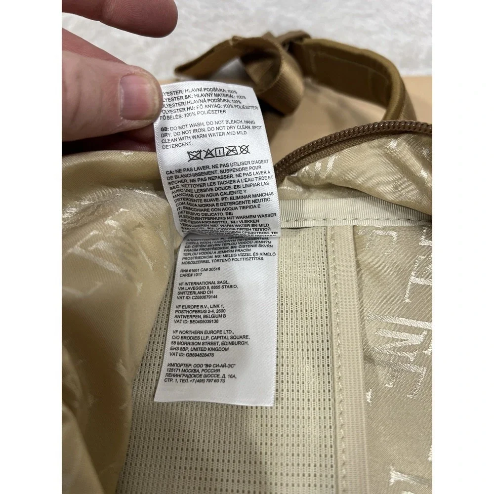 The North Face Never Stop Mini Backpack‎ 5L Brown Tan Monogram NF0A81DV